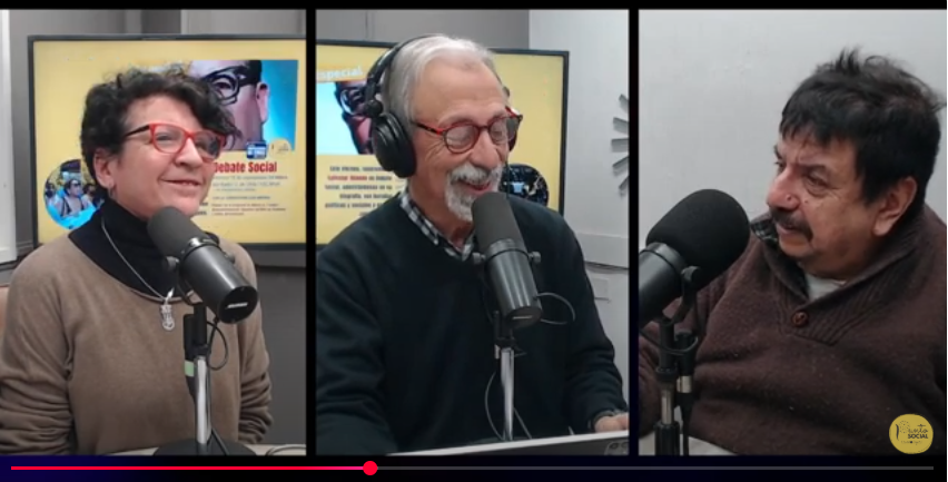 Con Mauricio Redolés